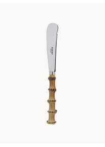 Sabre Paris Bamboo Wood Butter Knife Panda Brown High-grade steel L 20 cm
