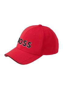 BOSS Green Herren Baseball Cap »Cap-US-1« mit BOSS Logo Print, Unisex in rot