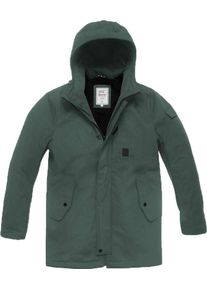 Vintage Industries Gus Parka, giacca tessile impermeabile , colore: Grigio , dimensione: L