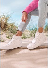 ELBSAND Dames Laarsje in wit ,maat 38, Witt, 100% Textiel