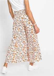 bonprix Női Palazzo nadr&aacute;g puha viszk&oacute;zb&oacute;l, b&eacute;zs, 50