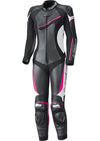 Held Ayana II, cuir costume 1pcs. femmes , couleur: Noir/Blanc/Fuchsia , taille: 44