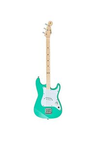 Loog Mini Fender x loog Stratocaster Green Guitare électrique