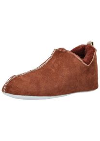 Shepherd Hausschuhe Damen braun Größe 36 Unifarben