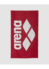 arena Towel - Unisex - red-white - Size: One size fits all - arena Soft Towel 150 x 90 cm
