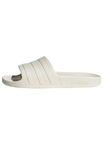 adidas Performance Sapato de praia/banho 'Adilette Aqua' em branco Tamanho 6 Estampado com logo