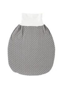 Träumeland Träumeland Strampelsack , Grau , Naturmaterialien , Punkte , 52x40 cm , Oeko-Tex® Standard 100 , Schlafen, Babytextil-Kollektionen