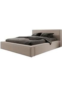 Selsey Polsterbett Bocalio Dunkelbeige Boucle 180 cm , Mokka , Textil , 180x200 cm , Schlafzimmer, Betten, Polsterbetten