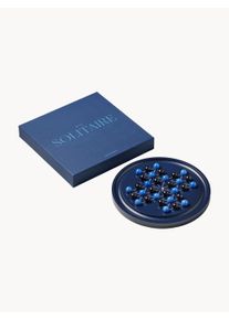 PRINTWORKS Solitaire Game Set Classic Blue Metal B 26 x D 26 cm