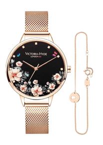 Victoria Hyde Set: Uhr Und Armband Damen gold Größe One Size