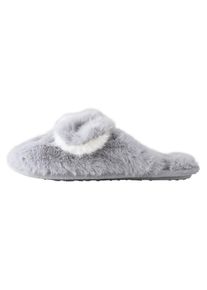 next Hausschuh Damen grau Größe 35/37.5 Unifarben