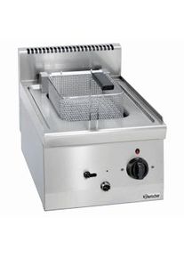 Bartscher Friggitrice elettrica singola in acciaio inox 8 litri, 6300 W, 400 V - TRI