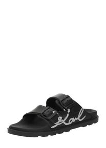 K by KARL LAGERFELD Karl Lagerfeld Pantolette Damen schwarz Größe 35 Unifarben
