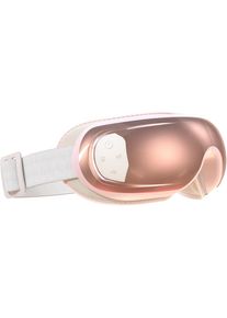 Renpho, Gesichtsmassageger&auml;t &raquo; Eyeris 3 Eye massager G010V&laquo; Sprachgesteuertes Pflegeerlebnis mit W&auml;rme, K&uuml;hlung und Akupressur, rosa gold, ABS, 