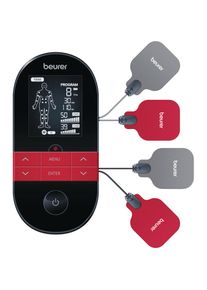 Beurer , TENS-EMS-Gerät »EM 59 Heat, Reizstromgerät mit Wärmefunktion und 4 Elektroden«, 3-in-1: TENS (Schmerzlinderung), EMS (Muskelstimulation)...