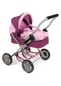 Bayer Chic 2000 CHIC2000 , Puppenwagen »Smarty, Mini-Kuschelwagen«, mit herausnehmbarer Tragetasche , Brombeere