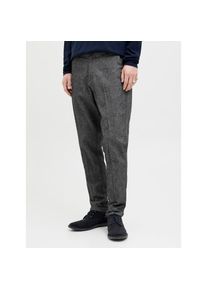 Jack & Jones Jack & Jones, Herren, Chinohose &raquo;JPSTACE HENRY CHINO SN&laquo;, Grey Melange Detail:HERRINGBONE, L&auml;nge 32, 34 -L&auml;nge 32, Grey Melange Detail:HERRINGBONE, 