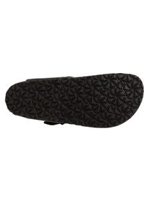 Tamaris, Damen, Zehentrenner &raquo;CORRA&laquo; , Sommerschuh, Schlappen mit angenehmen Zehensteg, schwarz, 40, schwarz, Sommerschuh mit verstellbarer Schnalle