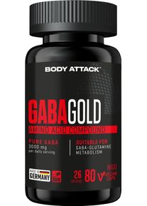 Body Attack Sports Nutrition Body Attack GABA Gold, 80 Kapseln
