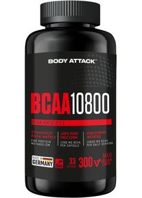 Body Attack Sports Nutrition Body Attack BCAA 10800, 300 Kapseln