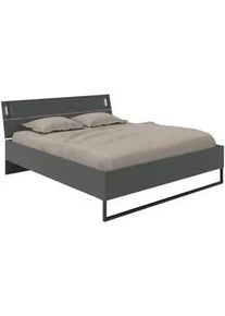 Carryhome Bett , Graphitfarben , Holzwerkstoff , F , 180x200 cm , Made in Germany , Schlafzimmer, Komplette Schlafzimmer und Serien, Schlafzimmerserien