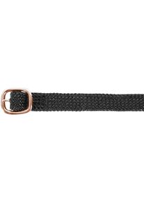 Waldhausen Premium Sporenriemen, Nylon, schwarz/rosegold