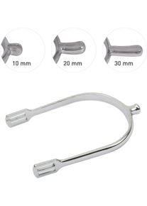 Waldhausen Sporen mit Perlonriemen, Herren, 10mm
