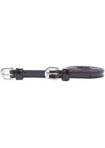 Waldhausen Lackleder Sporenriemen, schwarz