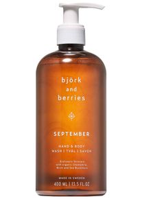Björk and Berries - September Hand & Body Wash - Shower Gel
