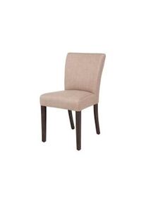 Cadeiras de jantar Bolero com serapilheira de cor natural clara, 2 peças