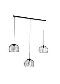 Honsel Modern f&uuml;ggől&aacute;mpa fekete 3-l&aacute;mp&aacute;s - Koopa