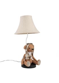 Gyerek asztali lámpa barna medve LED-del - Charles