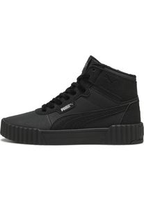 Puma, Damen, Sneakers, Carina 3.0 Mid WTR, Schwarz, Silber, (41)