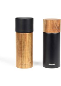 Salter BW12068EU7 Toronto Salt & Pepper Mills Black, Pfeffermühle + Salzmühle, Schwarz