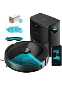 Cecotec Conga 8290 Power Ultra Home Genesis, Staubsauger Roboter, Schwarz
