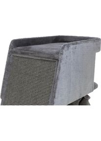 Trixie Cat tree Active, grey with climbing ramp, 122 cm (Grau), Katzenbaum