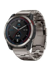 Garmin quatix 7X Sapphire Solar Titan« GPS Marine Smartwatch (51 mm), Smartwatch