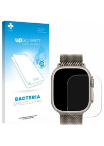 upscreen Schutzfolie für Apple Watch Ultra 3 Displayschutz Displayschutzfolie Folie Klar antibakteriell, Smartwatch Schutzfolie, Transparent