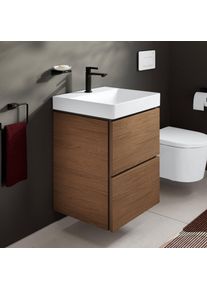 Hansgrohe LivaFine Lave-mains avec meuble bas, 2 tiroirs, 61189450+54390550,