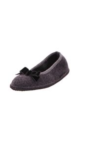 Haflinger Hausschuh Damen grau Größe 41 Melange