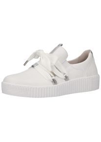 Gabor Slip On Damen weiß Größe 36 Unifarben