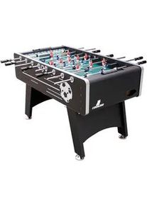 Ambia Garden FUßBALLTISCH Arena , Schwarz , Holz , 75x88x141 cm , Fsc, EN 71 , Torzähler manuell, Rollenlager, Balleinwurf auf beiden Spielerseiten , Freizeit & Co, Spieltische, Tischfußball & Co
