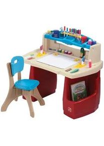 Ambia Garden Kinderspieltisch Deluxe Kunst , Multicolor , Kunststoff , 90x80x51.5 cm , unisex , EN 71 , Spielzeug, Sonstiges Spielzeug