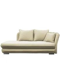 Mid.you Liege , Creme , Textil , Füllung: Schaumstoff,Schaumstoff , 224x84x99 cm , Rücken echt, Armteil rechts , Wohnzimmer, Sofas & Couches, Schlafsofas, Polsterliegen