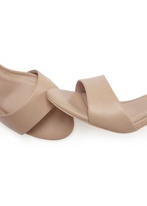 Lascana , High-Heel-Sandalette »Sommerschuh«, Riemchensandalette, klassisch elegantes Design VEGAN , beige , 40 , 40 , Angenehme Absatzhöhe von 8 cm
