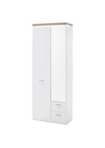 MCA furniture Garderobenschrank Cali in Weiß