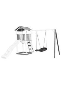 AXI Spielturm Beach Tower ca. 357x242x349 cm Grau/Weiß