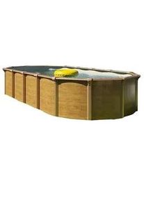 Schwimmbecken OV 132 Wood Braun