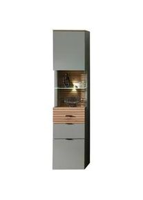 Vitrine Memphis Grün/Eiche Artisan