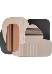 Akustikpaneel Marla Schwarz/Beige